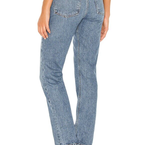 AGOLDE: 90's Pinch Waist Jeans. Colour: Navigate. Size 28 - Picture 3 of 4